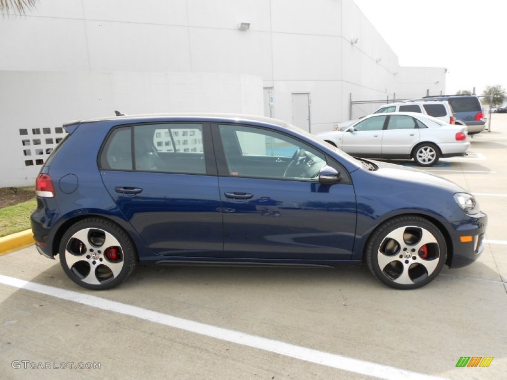 Shadow Blue Metallic 2012 Volkswagen GTI 4 Door Exterior Photo #60019712