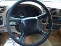 Beige 2000 Chevrolet S10 LS Regular Cab Steering Wheel