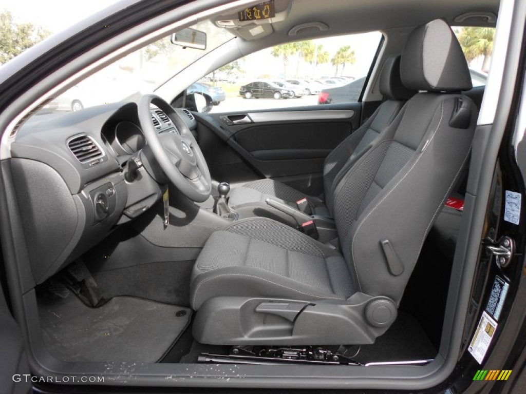 2012 Volkswagen Golf 2 Door Front Seat Photo #60020363