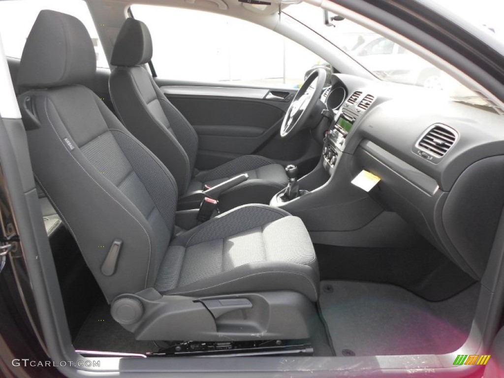 2012 Volkswagen Golf 2 Door Front Seat Photo #60020378