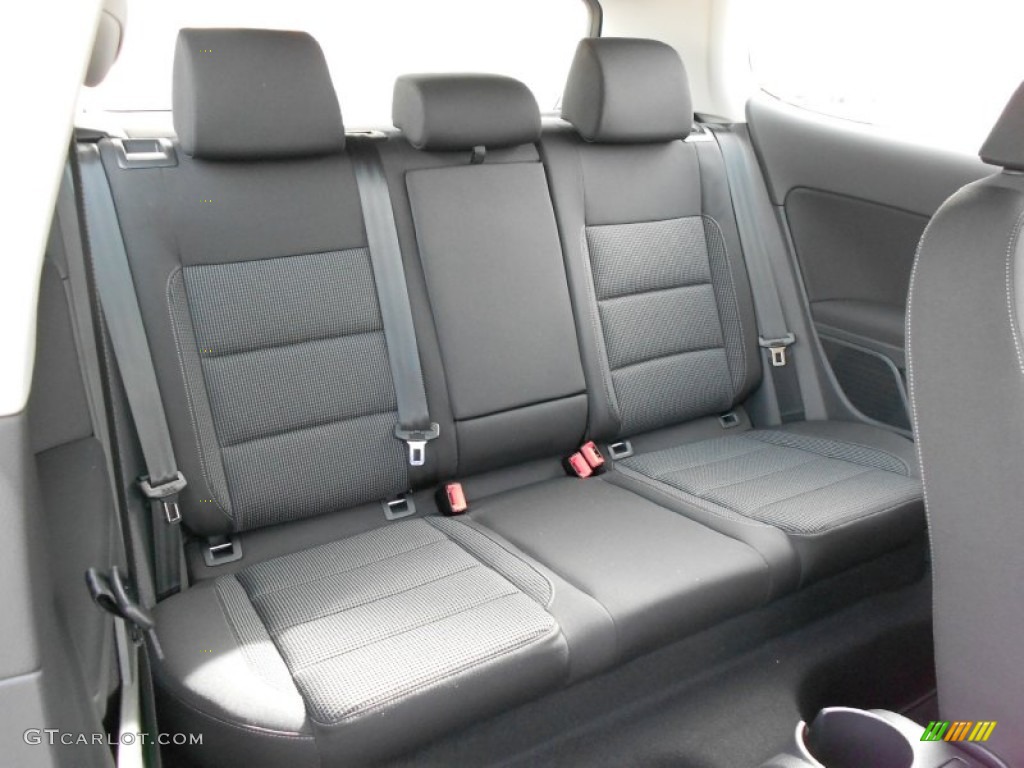 Titan Black Interior 2012 Volkswagen Golf 2 Door Photo #60020384