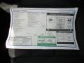 2012 Volkswagen Golf 2 Door TDI Window Sticker