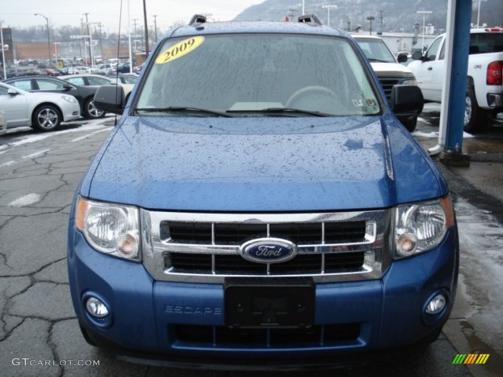 2009 Escape XLT 4WD - Sport Blue Metallic / Stone photo #3