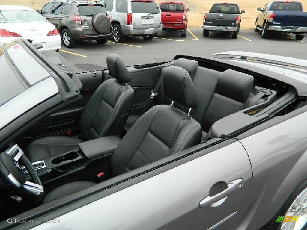 2006 Mustang V6 Premium Convertible - Tungsten Grey Metallic / Dark Charcoal photo #12