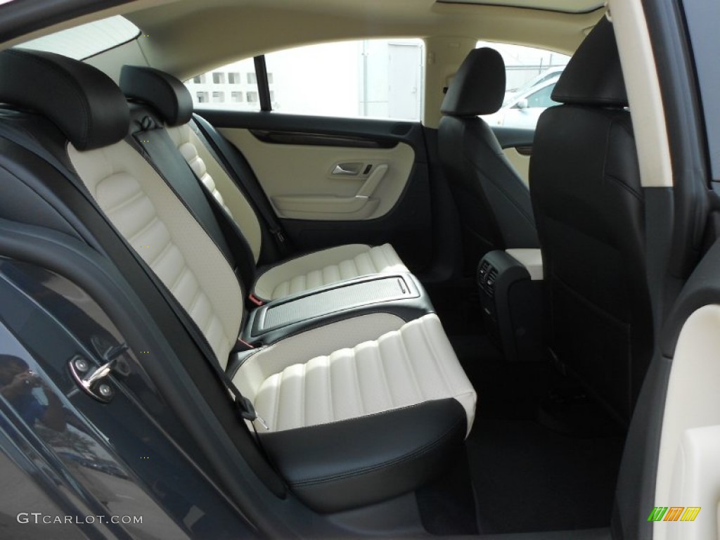 2012 Volkswagen CC Lux Plus Rear Seat Photo #60022664
