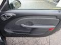 Black 2005 Chrysler PT Cruiser Convertible Door Panel