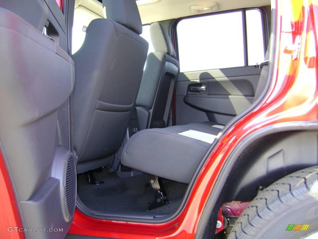 2009 Liberty Sport 4x4 - Inferno Red Crystal Pearl / Dark Slate Gray photo #9