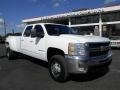 Summit White - Silverado 3500HD LTZ Crew Cab 4x4 Dually Photo No. 2