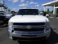 Summit White - Silverado 3500HD LTZ Crew Cab 4x4 Dually Photo No. 4