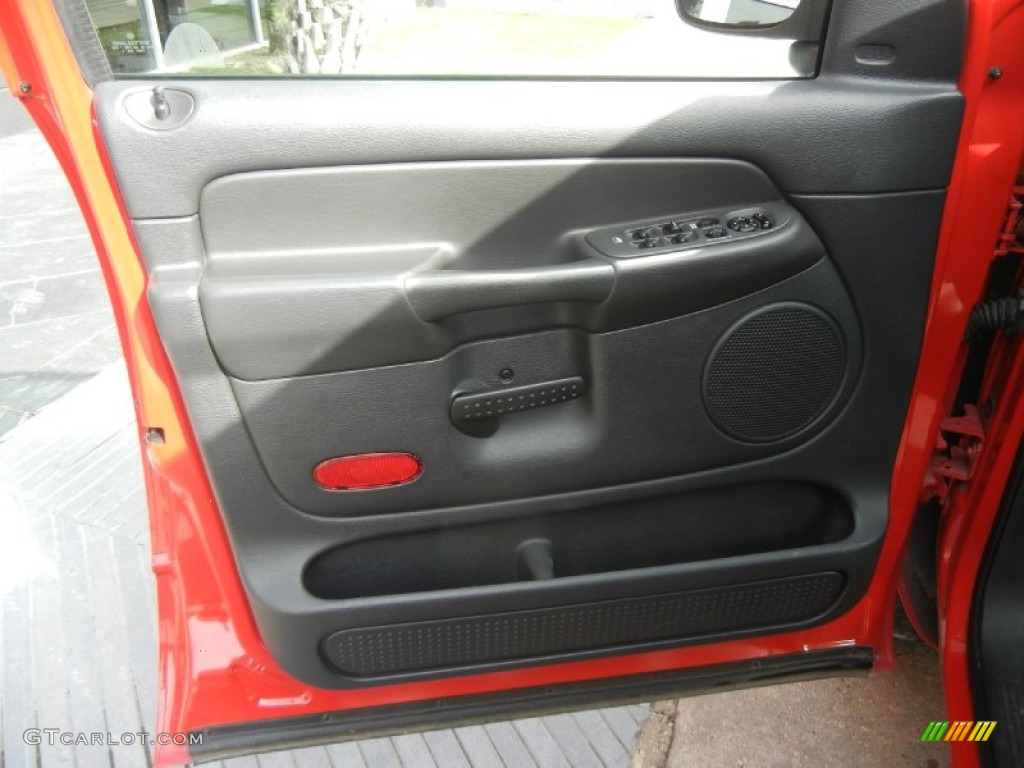 2003 Ram 1500 SLT Quad Cab - Flame Red / Dark Slate Gray photo #13