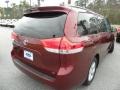 2011 Salsa Red Pearl Toyota Sienna LE  photo #12