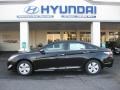 2012 Black Onyx Pearl Hyundai Sonata Hybrid  photo #1