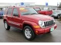 2006 Inferno Red Pearl Jeep Liberty Limited 4x4  photo #18