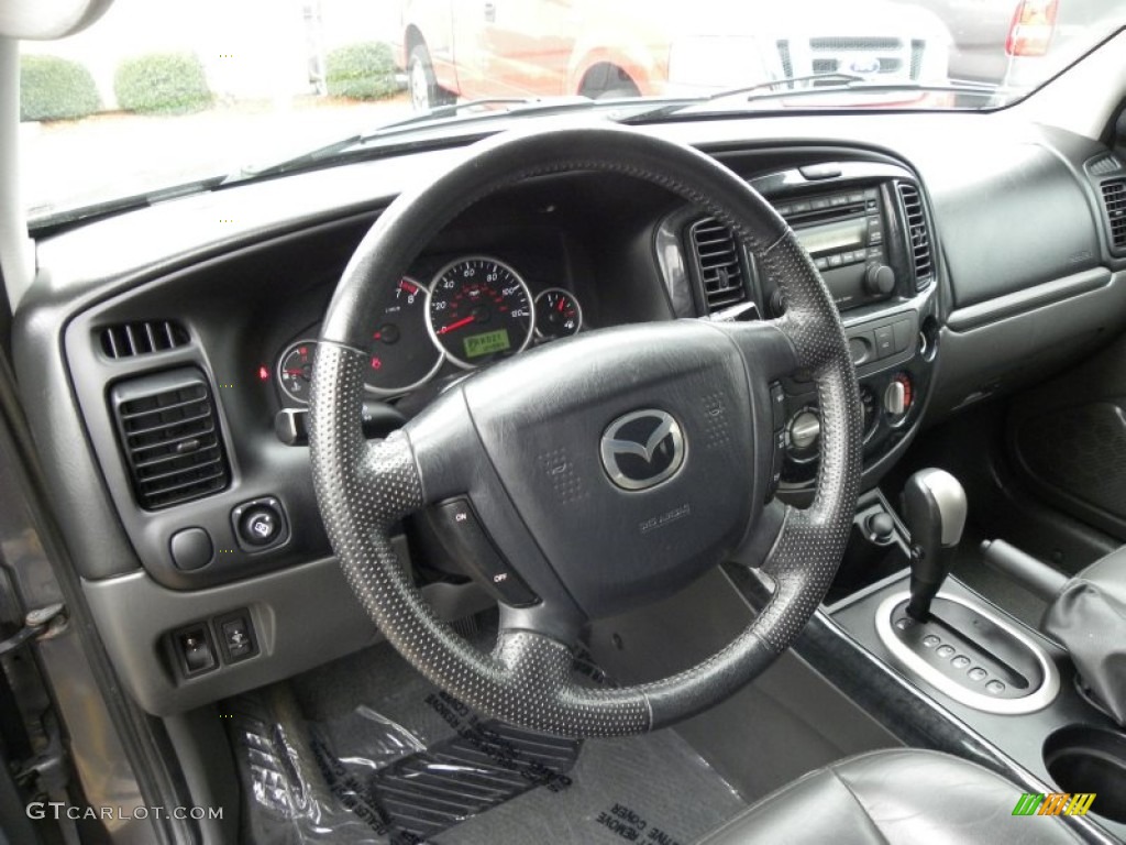 Dark Flint Gray Interior 2005 Mazda Tribute s Photo #60028622