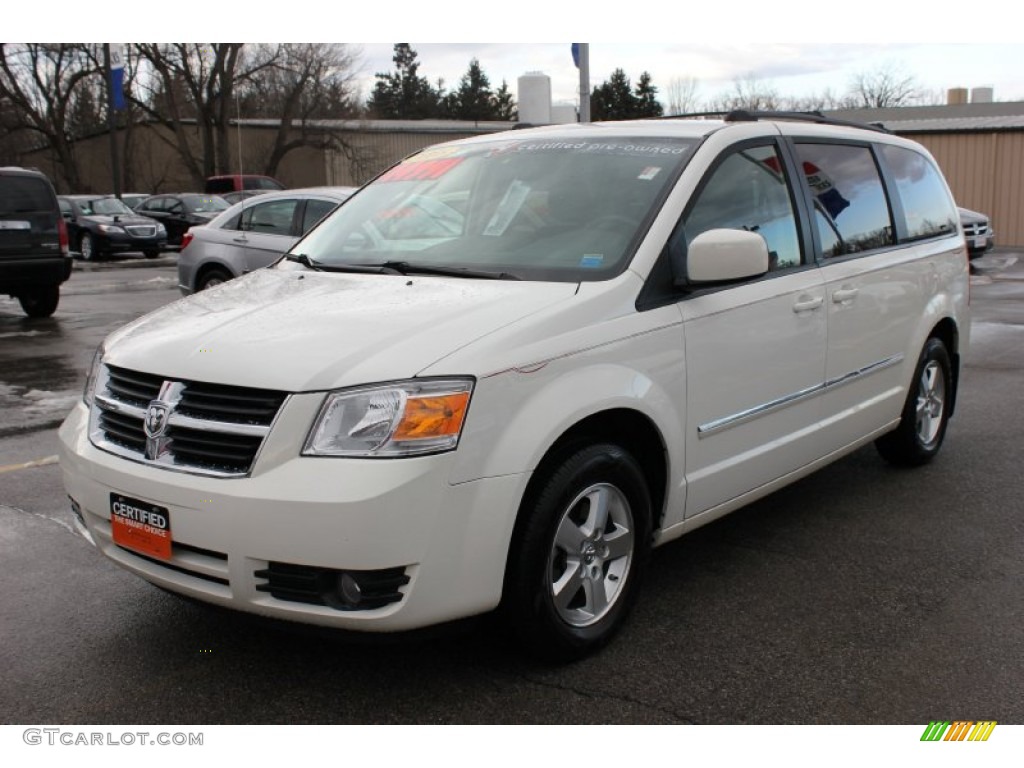 2008 Grand Caravan SXT - Stone White / Dark Slate/Light Shale photo #1