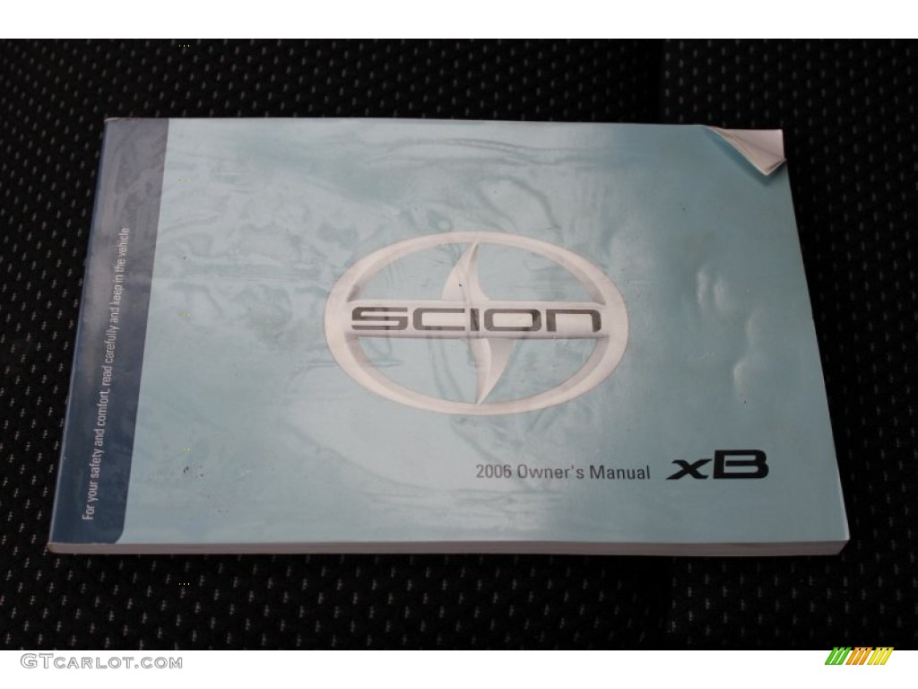 2006 Scion xB Standard xB Model Books/Manuals Photo #60028997