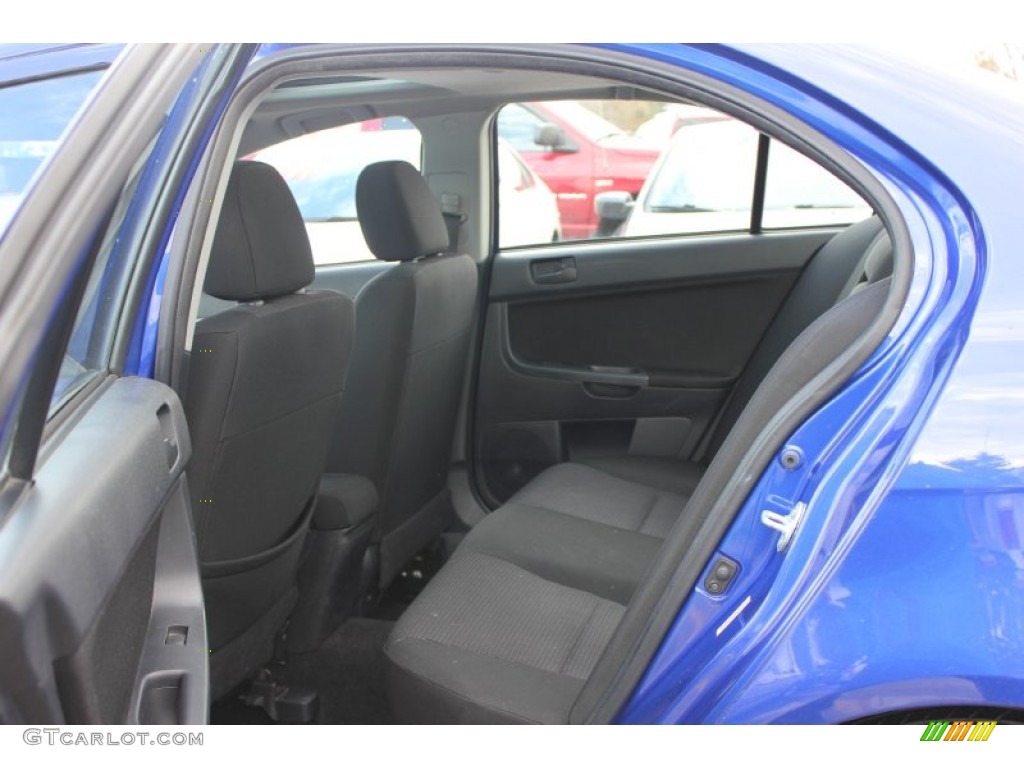 2008 Lancer ES - Electric Blue Pearl / Black photo #9