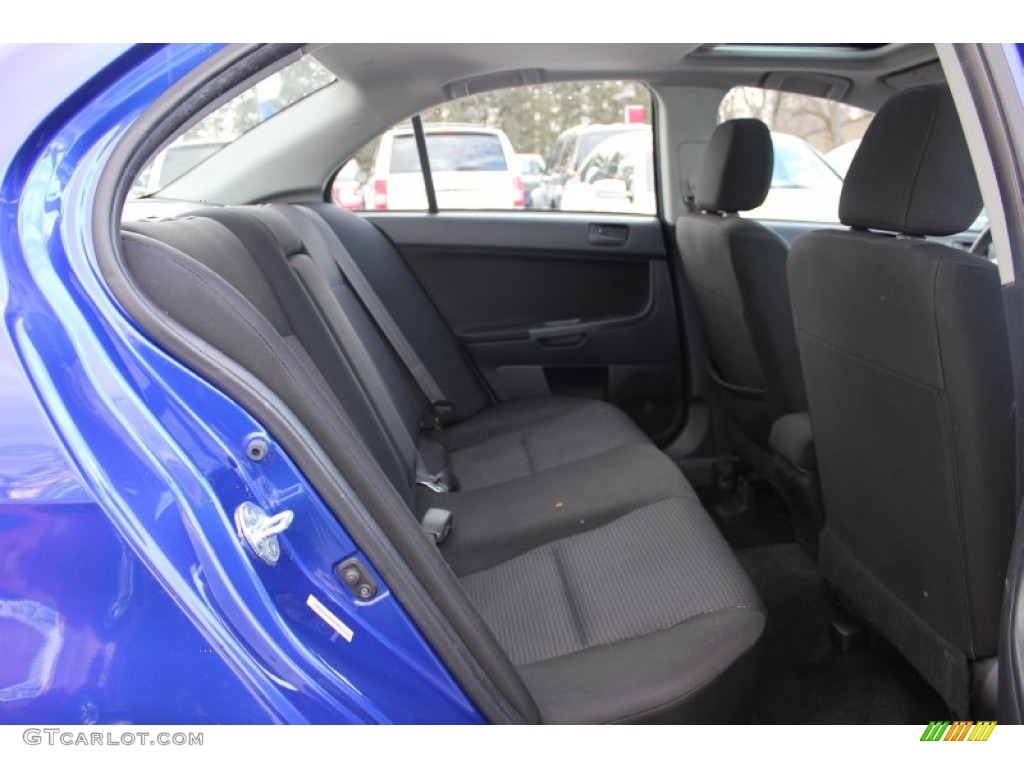 2008 Lancer ES - Electric Blue Pearl / Black photo #13