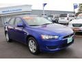 2008 Electric Blue Pearl Mitsubishi Lancer ES  photo #15