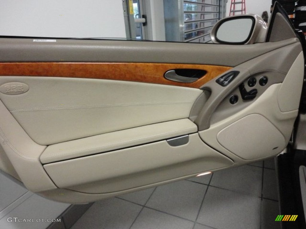 2003 Mercedes-Benz SL 500 Roadster Stone Door Panel Photo #60029339