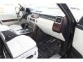 2010 Land Rover Range Rover Ivory White/Jet Black Interior Dashboard Photo