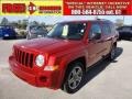 2009 Inferno Red Crystal Pearl Jeep Patriot Sport 4x4  photo #1