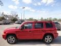 2009 Inferno Red Crystal Pearl Jeep Patriot Sport 4x4  photo #2