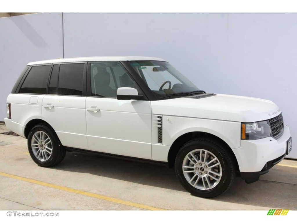 Fuji White 2012 Land Rover Range Rover HSE Exterior Photo #60032051