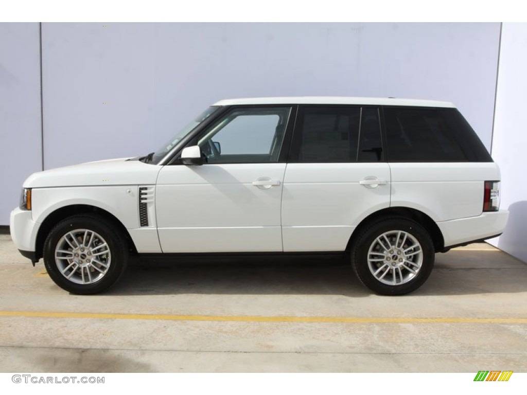 Fuji White 2012 Land Rover Range Rover HSE Exterior Photo #60032144