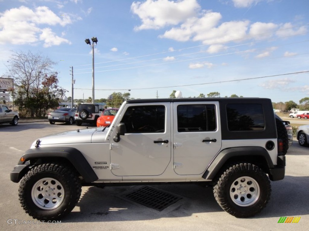 2010 Jeep Wrangler Unlimited Sport Custom Wheels Photo #60032621