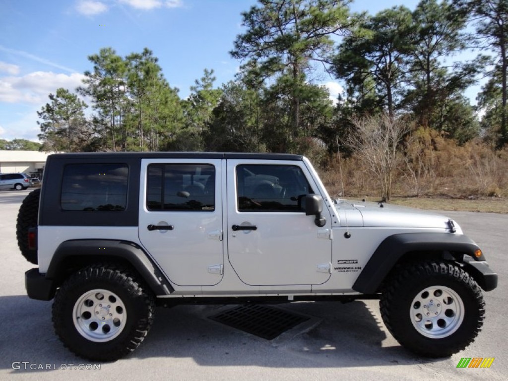 2010 Jeep Wrangler Unlimited Sport Custom Wheels Photo #60032695
