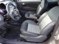 Sport Tessuto Nero/Nero (Black/Black) 2012 Fiat 500 Sport Interior Color