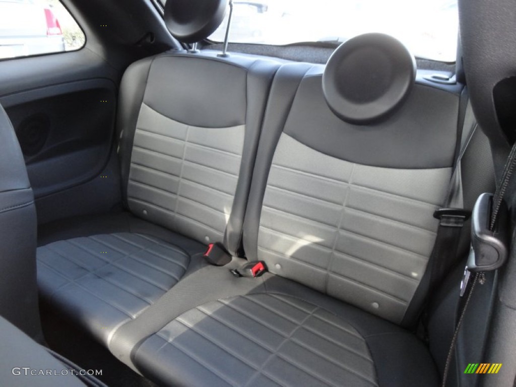 Sport Tessuto Nero/Nero (Black/Black) Interior 2012 Fiat 500 Sport Photo #60032897