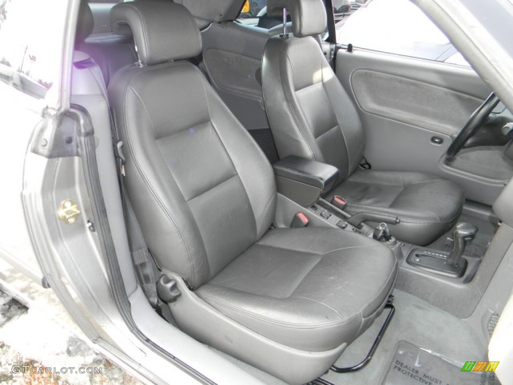 Medium Gray Interior 2001 Saab 9-3 SE Convertible Photo #60032966