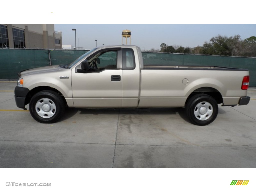 Pueblo Gold Metallic 2008 Ford F150 XL Regular Cab Exterior Photo #60033524
