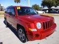 Inferno Red Crystal Pearl 2010 Jeep Patriot Limited Exterior