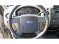 Tan 2008 Ford F150 XL Regular Cab Steering Wheel