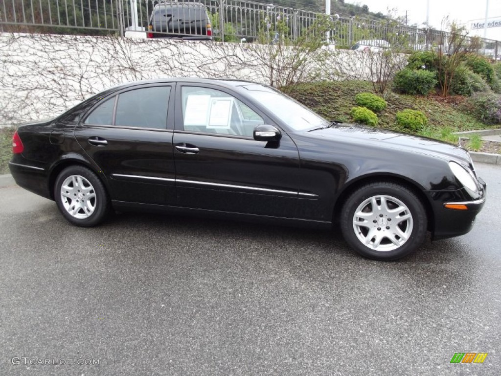Black 2004 Mercedes-Benz E 320 Sedan Exterior Photo #60034172