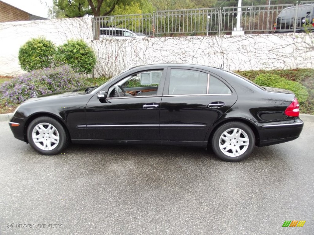 Black 2004 Mercedes-Benz E 320 Sedan Exterior Photo #60034200