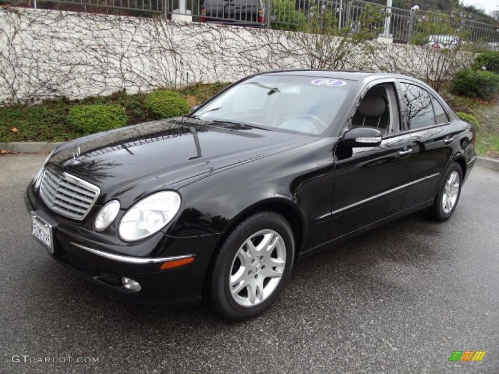 Black 2004 Mercedes-Benz E 320 Sedan Exterior Photo #60034214