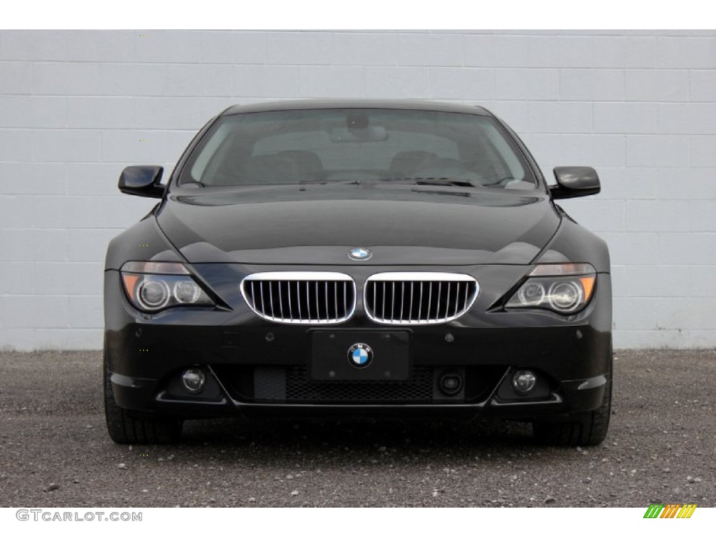 Black Sapphire Metallic 2007 BMW 6 Series 650i Coupe Exterior Photo #60034481
