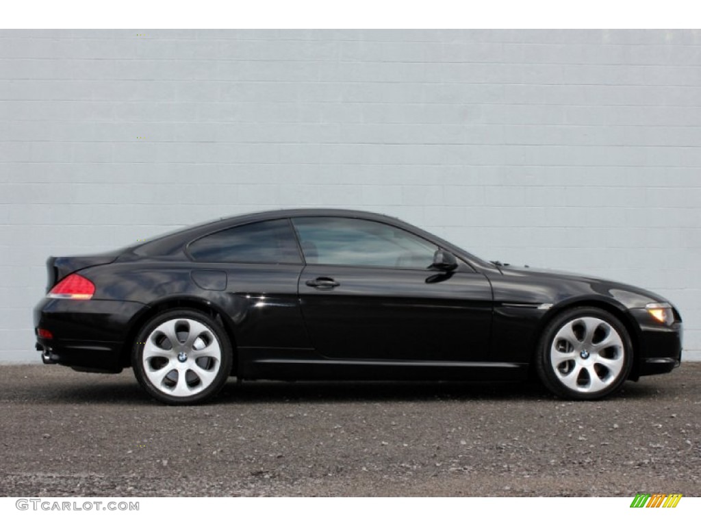 Black Sapphire Metallic 2007 BMW 6 Series 650i Coupe Exterior Photo #60034532