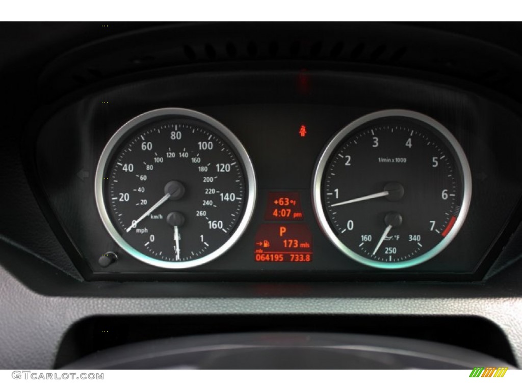 2007 BMW 6 Series 650i Coupe Gauges Photo #60034895
