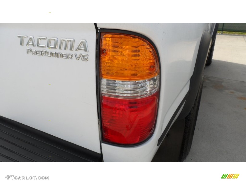 2002 Tacoma V6 PreRunner Xtracab - Super White / Charcoal photo #19