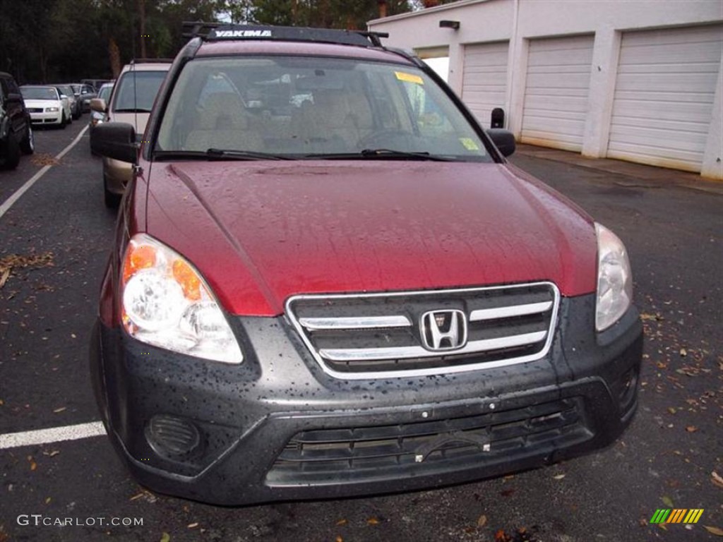 2005 CR-V LX - Redondo Red Pearl / Ivory photo #1