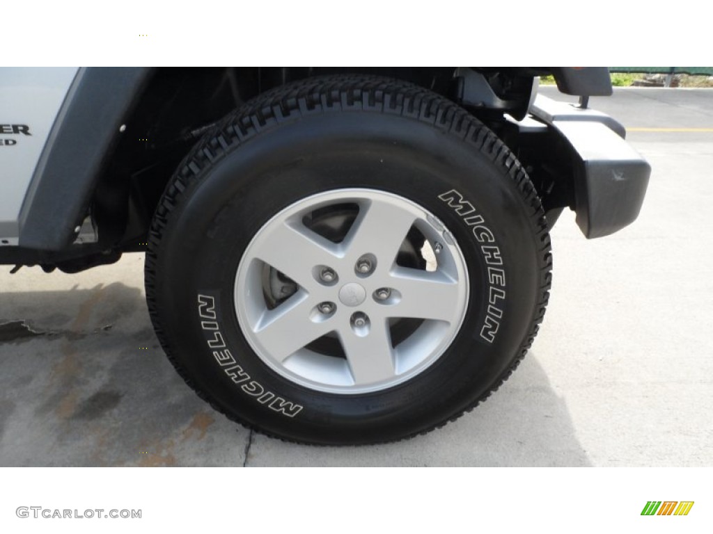 2009 Jeep Wrangler Unlimited X 4x4 Wheel Photo #60035360