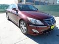 2012 Cabernet Red Pearl Hyundai Genesis 4.6 Sedan  photo #1