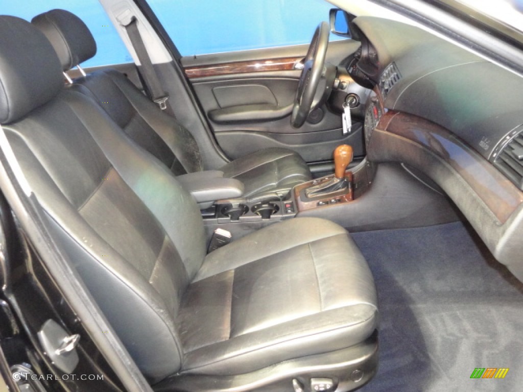 2001 3 Series 325i Wagon - Jet Black / Black photo #23