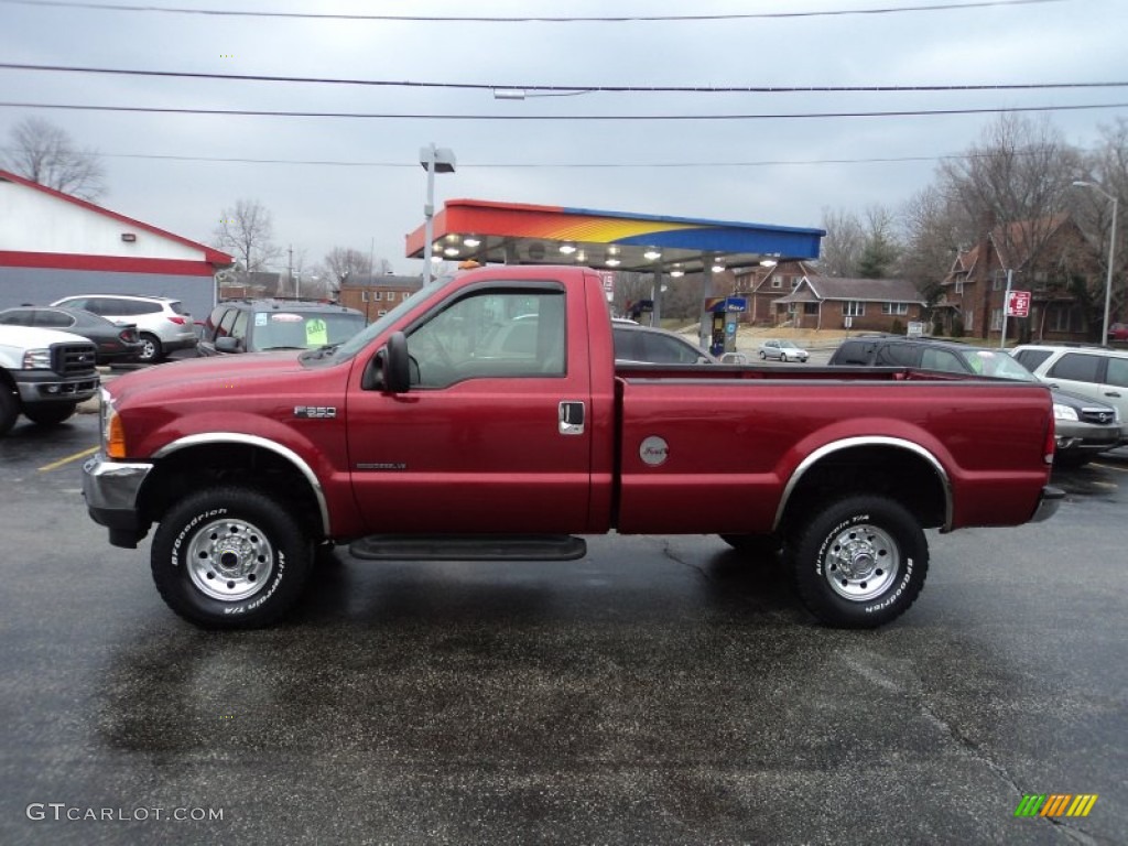 Toreador Red Metallic Ford F350 Super Duty