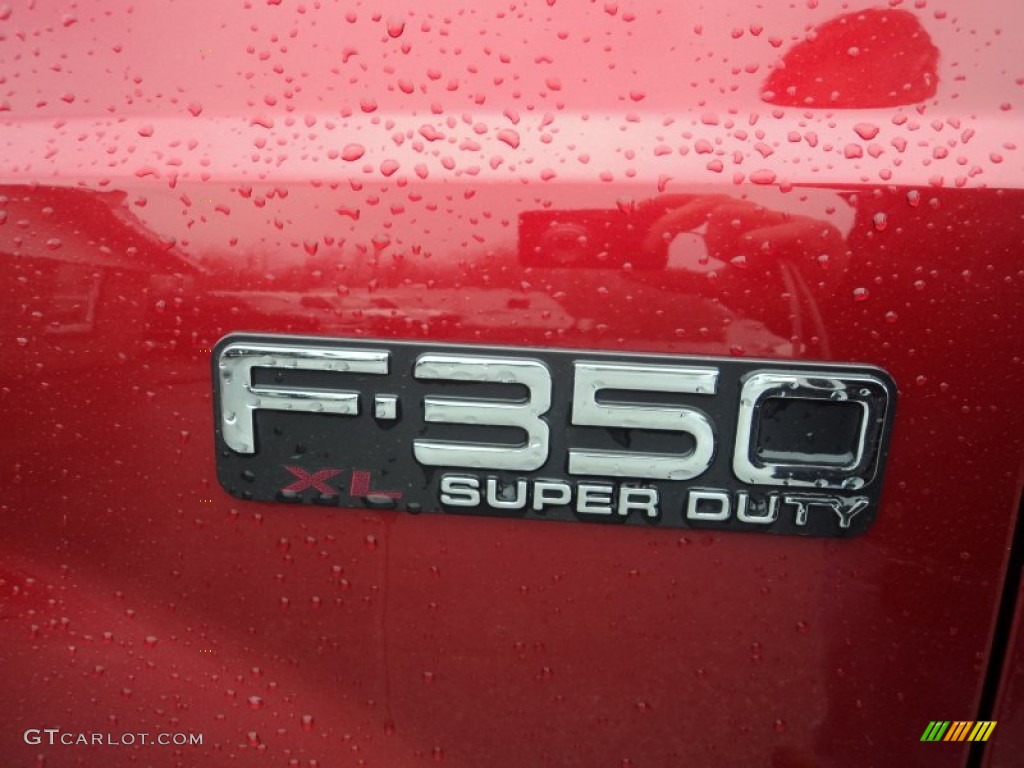 2001 Ford F350 Super Duty XL Regular Cab 4x4 Marks and Logos Photo #60036542